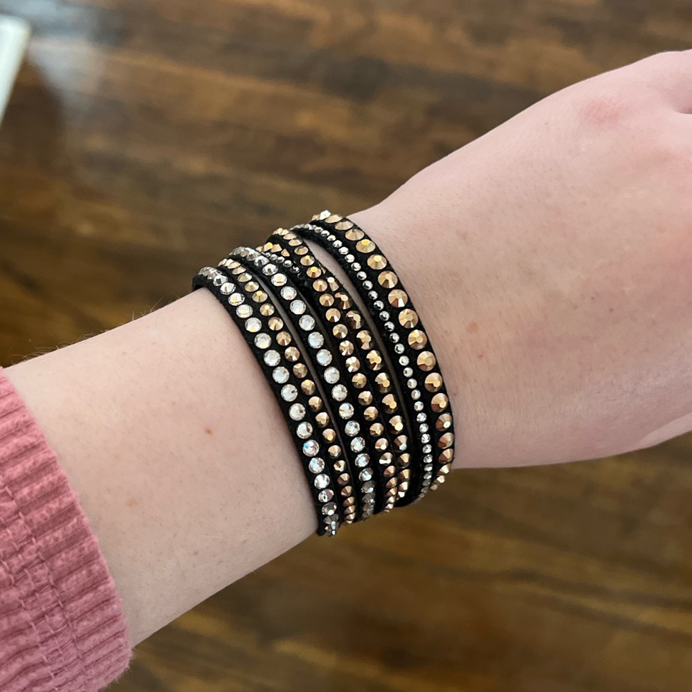 Swarovski brand wrap bracelet